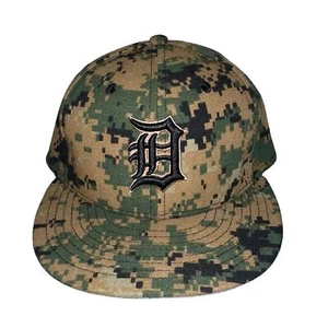 Detroit Tigers New Era digital Camo 2016 Memorial Day 59FIFTY Fitted Hat - Picture 1 of 5