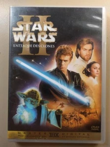 Star Wars 2 : L'Attaque des Clones - DVD - Ewan McGregor N. Portman George Lucas - Imagen 1 de 2