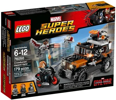 LEGO 76050 Marvel Super Heroes Crossbones Hazard Heist w/ Falcon Black Widow NEW - Image 1 of 4