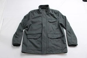 Andrew Marc New York Men's Double Zip Fleece Jacket JW7 Gray/Black Size XL - Picture 1 of 6