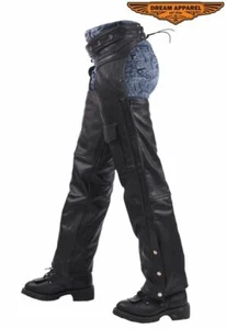 Tiras de cuero trenzado para motocicleta para hombre con cinturón de cuero y cordones de cuero - Imagen 1 de 6