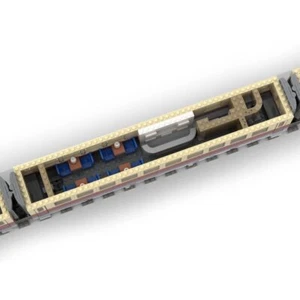 MOC-96357 5-in-1 VT18.16 German National Railway Train Set 5341 Pieces for 18+ - Picture 1 of 7