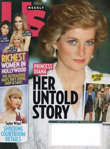 US WEEKLY August 28 2017 Princess Diana Taylor Swift Lucy Hale Richest Women - Picture 1 of 3