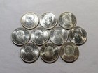 B6 Denmark 1964 Silver 5 Kroner BU Group 10 pcs