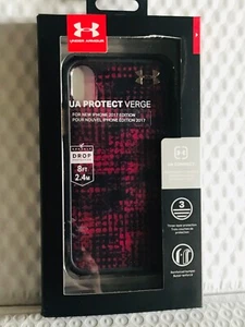 Under Armour - Verge Case for Apple iPhone® X & XS - Midnight Navy/Coral Cove - Picture 1 of 7