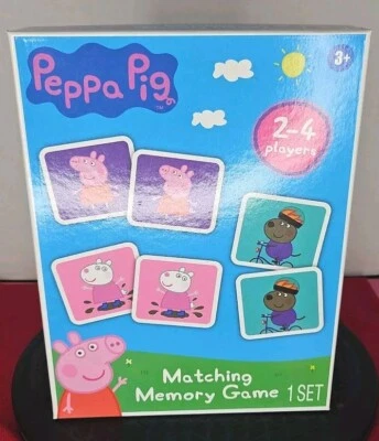 Peppa Pig Matching Memory Game for Kids Ages 3 and Up 2-4 Players - Image 1 of 4