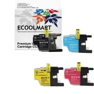 4er Pack LC75 Tintenpatrone passend für MFC-J280W J425W J430W J435W J625DW J825DW Drucker - Bild 1 von 3