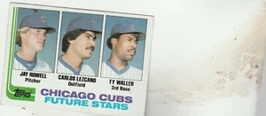 FREE SHIPPING-MINT-1982 (CUBS) Topps #51 Jay Howell RC/C Lezcano/T Waller RC - Picture 1 of 1