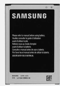 BATTERIA Pila Originale per Samsung Galaxy Note 3 SM-N9005 B800BE 3200MaH - Bild 1 von 1