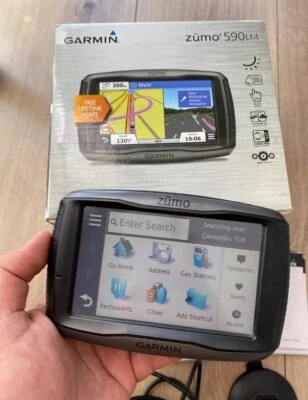 Moto Garmin Zumo 590LM Foto 1 de 4