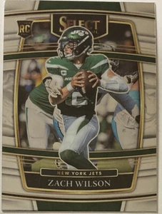 Tarjeta de novato Zach Wilson 2021 SELECT cantidad #44 (4363) - Imagen 1 de 2