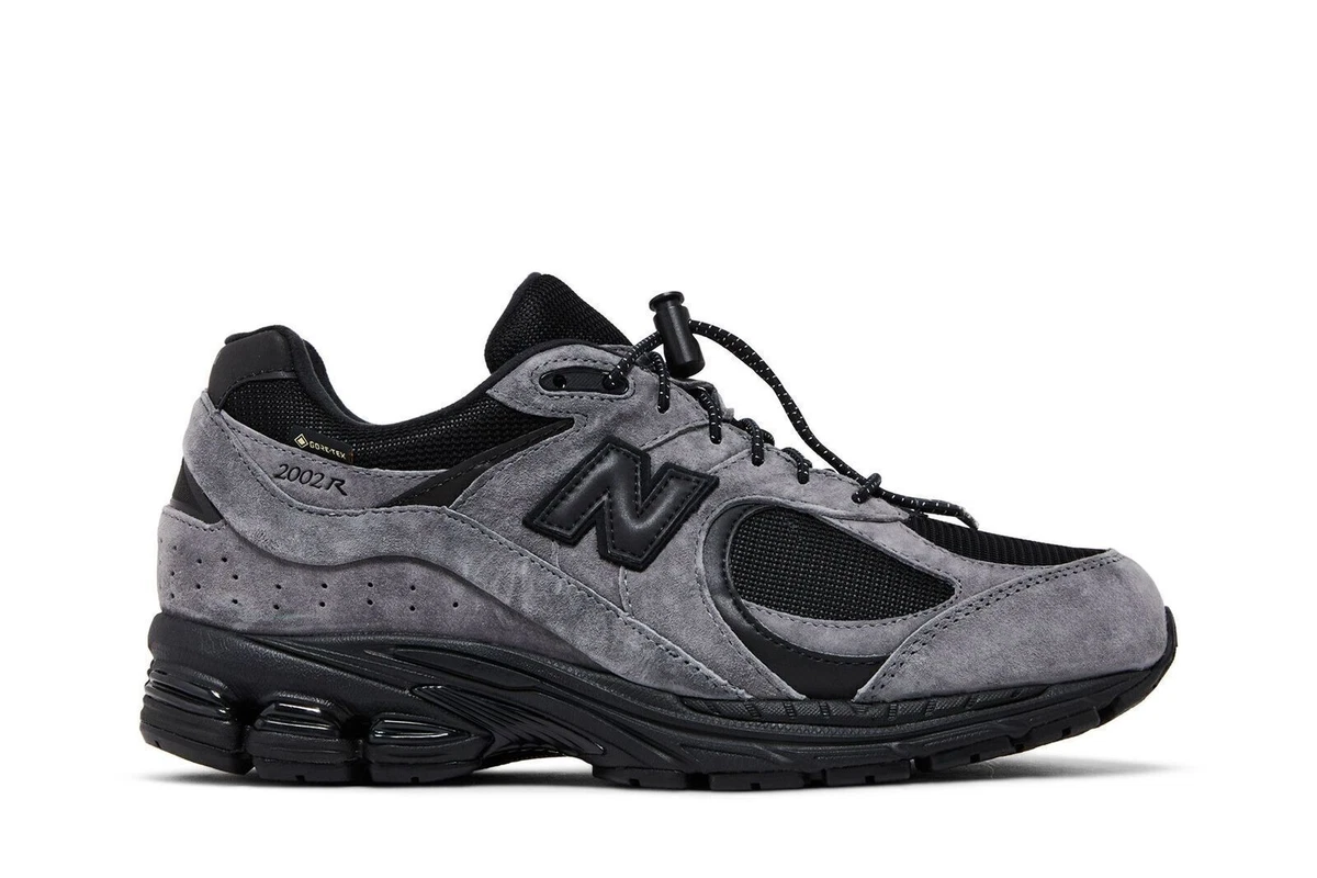 New Balance 2002R GORE-TEX Black Grey | eBay