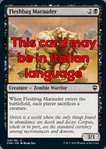 MTG 4x FLESHBAG MARAUDER EXC - PREDONE SACCO DI CARNE - CMR - MAGIC - Picture 1 of 1