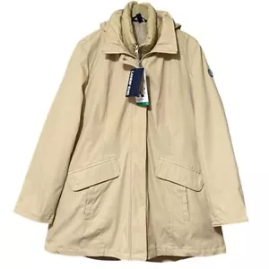 Lands’ End 3-In-1 Systems Jacket XL Tan 3 Ways To Wear Closet Essential NWT - Picture 1 of 12