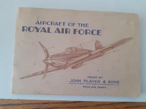 Album: Players Cigarette Cards - 'Aircraft of the Royal Air Force. - Picture 1 of 6