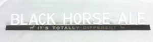 Black Horse beer sign tacker Thoroughbred of Ales Trenton New Jersey vintage ZZ3 - Picture 1 of 9