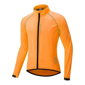 Ultralight Reflective Cycling Jacket Windproof Jerseys Mountain Bike MTB Jackets - Picture 1 of 17