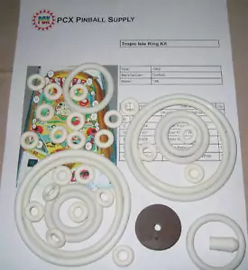 Kit de anillo de goma máquina de pinball Gottlieb Tropic Isle 1962 - Imagen 1 de 1