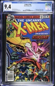 Marvel Comics 1979 Uncanny X-Men #118 CGC 9.4 White Pages Sun-Fire Appearance - Picture 1 of 2