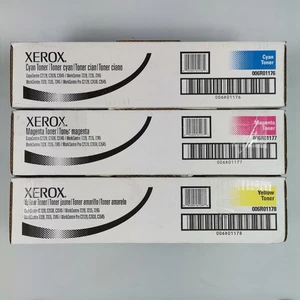 Xerox Toner , Yellow , Magenta And Cyan 006R01176, 006R01177, 006R01178 - Picture 1 of 3