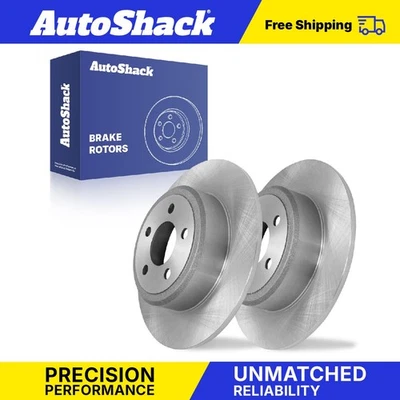 Rear Brake Rotors Pair for Dodge Charger Challenger Magnum Chrysler 300 V6 Foto 1 de 4