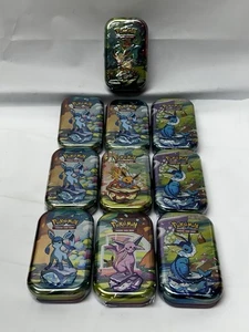 Pokemon Prismatic Evolutions Mini Tins 10er Set. Nagelneu & Versiegelt. - Bild 1 von 5