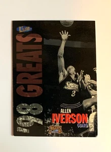 Fleer Ultra Basketball '98 Greats Allen Iverson #258 1997-98 - Imagen 1 de 2