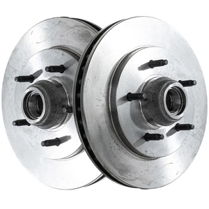 Front Disc Brake Rotors For 1997-2000 Ford Expedition 1999 F-150 RWD - Picture 1 of 7