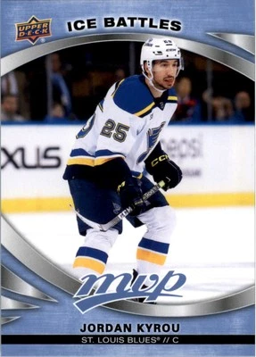 2023-24 Upper Deck MVP Ice Battles #193 Jordan Kyrou - HKY - Image 1 of 2