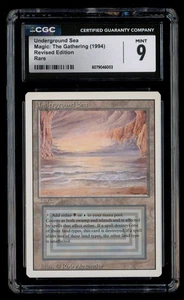 ***CGC 9 Underground Sea*** MTG Revised Magic Kid Icarus - Picture 1 of 2