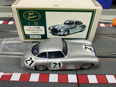 SLOT CLASSIC CJ-17 MERCEDES 300 SL #21 1952 LE MANS WINNER. CJ-27. KPP. - Imagen 1 de 4