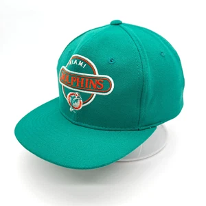 Vintage Sports Specialties Miami Dolphins NFL Snapback Hat Cap Teal 90's - Picture 1 of 9