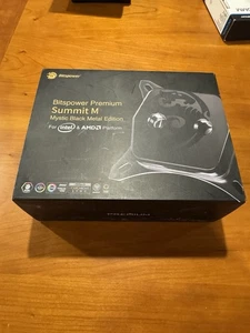 Bitspower Premium Summit CPU Waterblock Mystic Black Metal Edition - Afbeelding 1 van 2