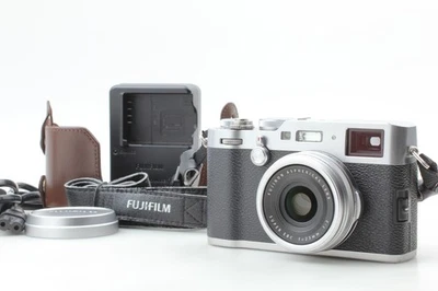 [Near MINT] Fuji Fujifilm X100F Silver 24.3MP Digital Camera From JAPAN - Image 1 of 4