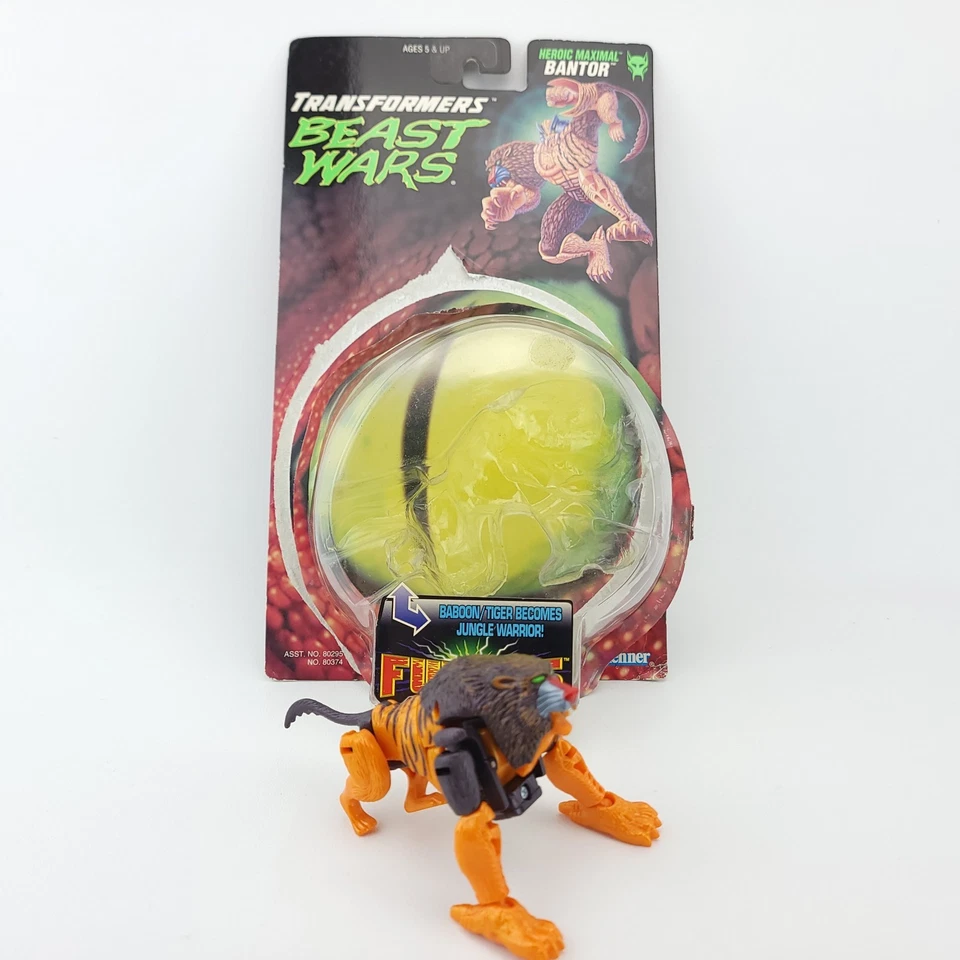 Transformers Bantor Completo Beast Wars Fuzors Básico Con Tarjetero y Burbuja Foto 1 de 4