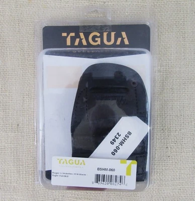 Tagua Belt Slide Holster w/ Mag Carrier Ruger LC9 Black RH BSHM-060           B3 - Image 1 of 4