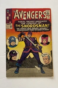The Avengers #19 1. App. THE SWORDSMAN 1965 Marvel Comics SOLID! - Bild 1 von 15