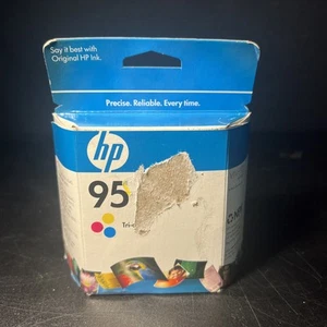 Genuine HP 95 Tri Color Ink Cartridge in Retail Box NEW SEALED - Picture 1 of 2