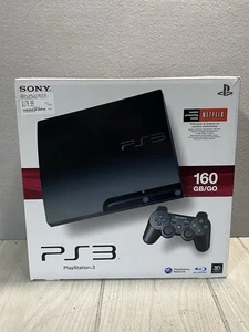 Consola Sony PlayStation 3 PS3 160 GB Negra Delgada SOLO CAJA VACÍA - Imagen 1 de 7