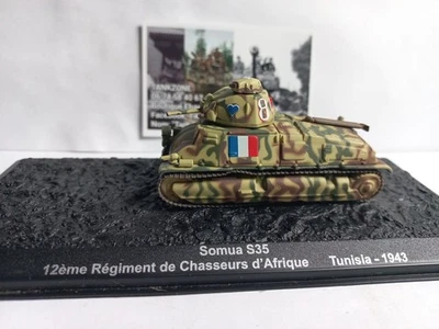 1/72 Blindé Somua S35, 12e Régiment De Chasseurs d'Afrique, Tunisia 1943 (57) - Photo 1/4