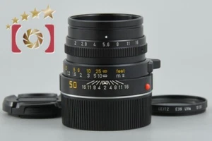 Excellent!! Leica SUMMICRON-M 50mm f/2 3rd Black E39 - Picture 1 of 12