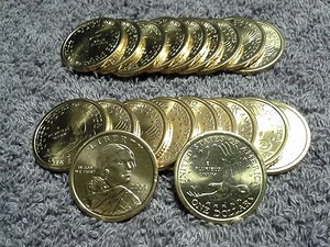 Dólar nativo americano Sacagawea 2004D 20 piezas rollo BU - sin buscar - Imagen 1 de 4