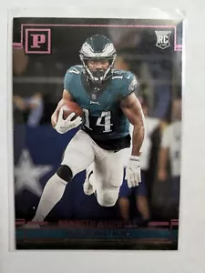 🏆 Lot (2) 2021 Panini Chronicles Panini KENNETH GAINWELL RC PA-15 Pink & Base - Picture 1 of 2