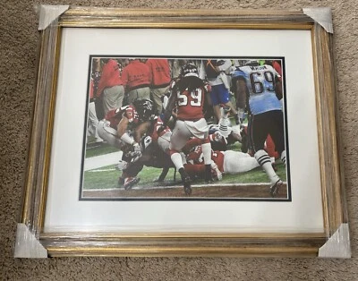 James White Enmarcado Super Bowl LI Touchdown Foto 1 de 3