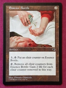 Magic The Gathering BOTELLA DE ESENCIA TEMPEST tarjeta artefacto Magic The Gathering - Imagen 1 de 2