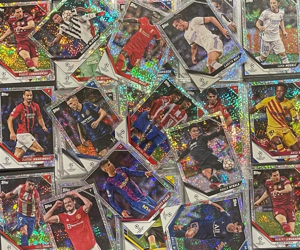 Complete** Sparkle Foil Parallel 2021-22 Topps UEFA Champions League Soccer Card - Image 1 of 1