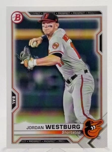 Jordan Westburg 2021 Bowman Prospects #BP-98 Baltimore Orioles  - Picture 1 of 3