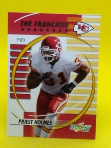 Priest Holmes 2003 Score THE FRANCHISE #TF-16