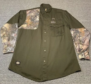 Camicia da tiro mimetica Kings Outdoor World Snap Up Mesa nascosta manica lunga UOMO XL - Foto 1 di 6