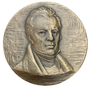 James Kent Hall of Fame for Great Americans Medal, 1968 by Eleanor Platt - Picture 1 of 2